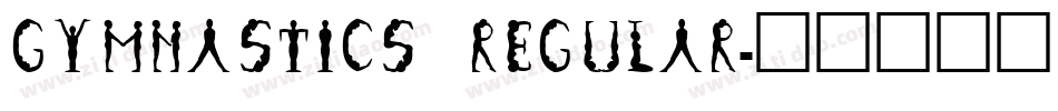 Gymnastics Regular字体转换